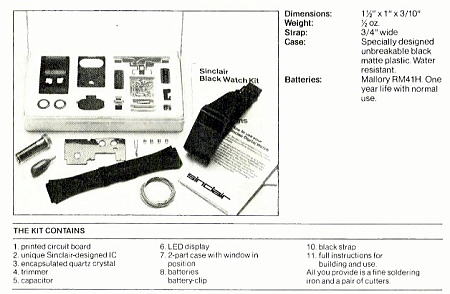 SINCLAIR BLACK WATCH advertisement